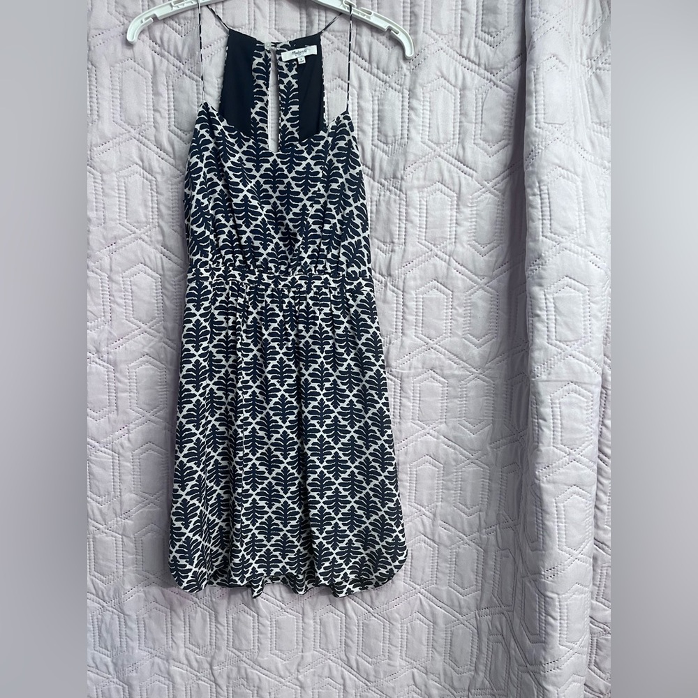 Madewell silk day light mini dress